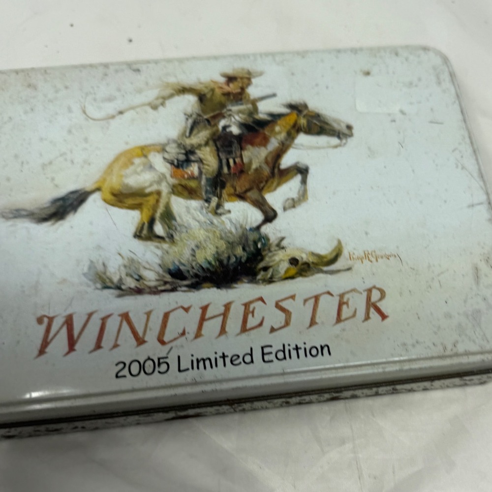 Winchester 2005 Limited Edition 3 Piece Knife Set with Collector Tin Western
